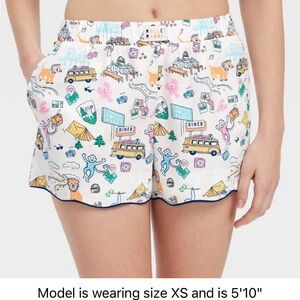 NWT Women’s Roadtrip Boxer shorts roller rabbit x target size small